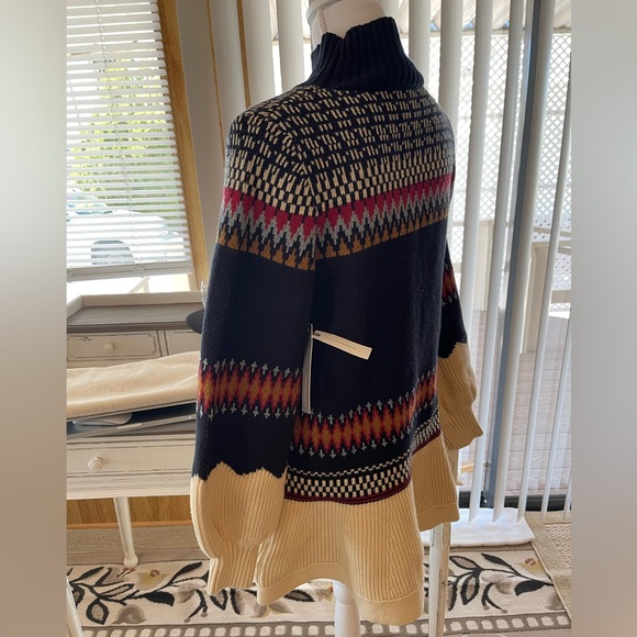 Anthropologie Bubble-Sleeve Turtleneck Sweater - Picture 7 of 10